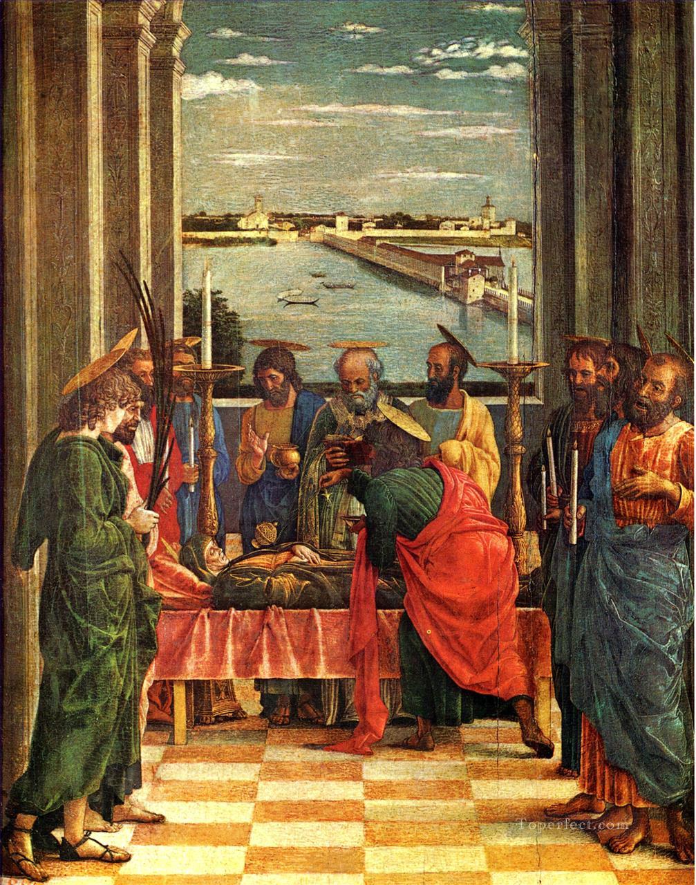 Death of the Virgin Renaissance painter Andrea Mantegna Oil Paintings